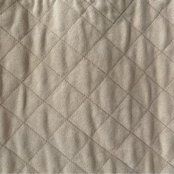 Pendleton Tan Quilted Jacket Coat with Buttons, Size SML - Picture 9 of 14